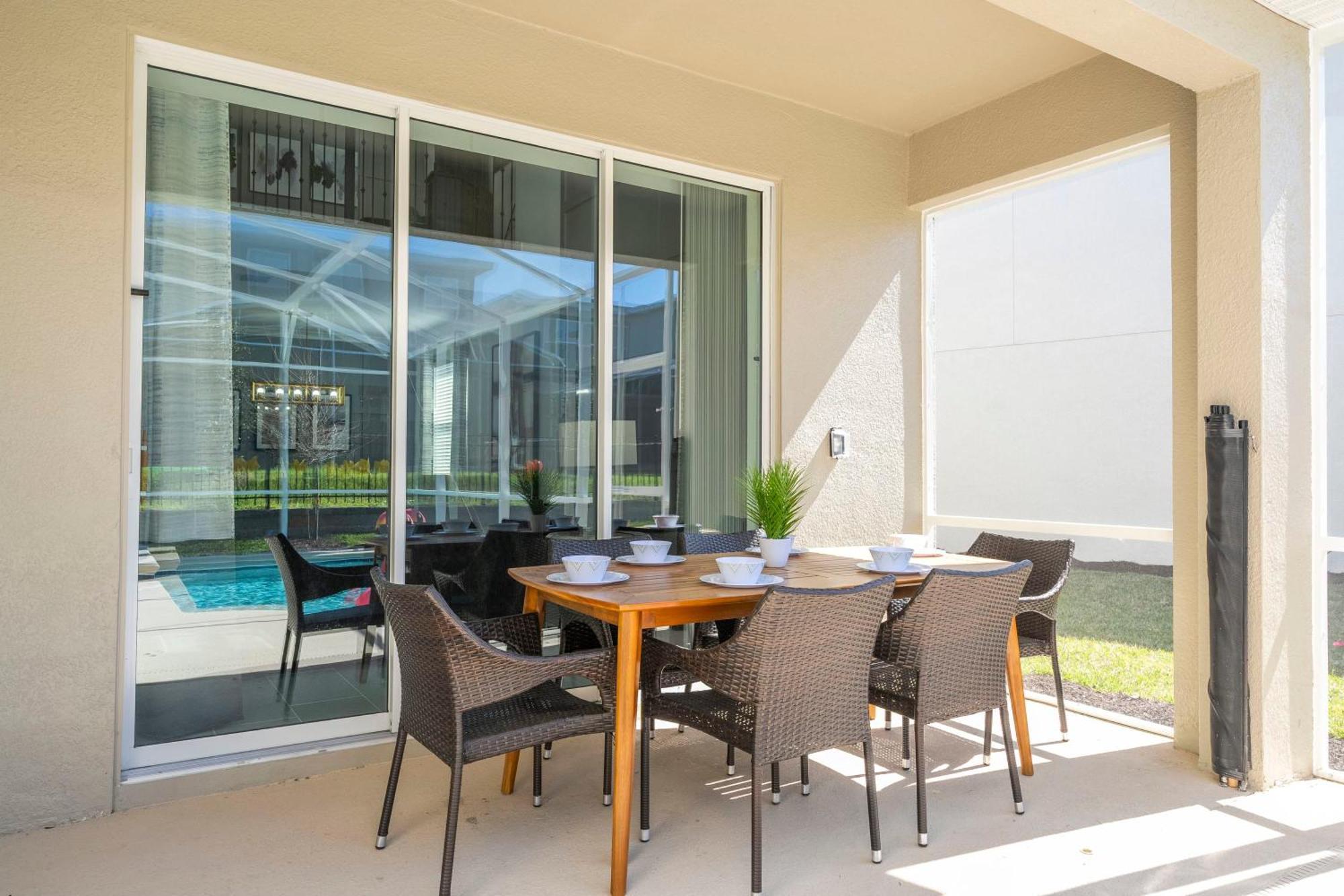 Stunning 5Bd W Pool Close To Disney At Champions Gate 8956 キシミー エクステリア 写真