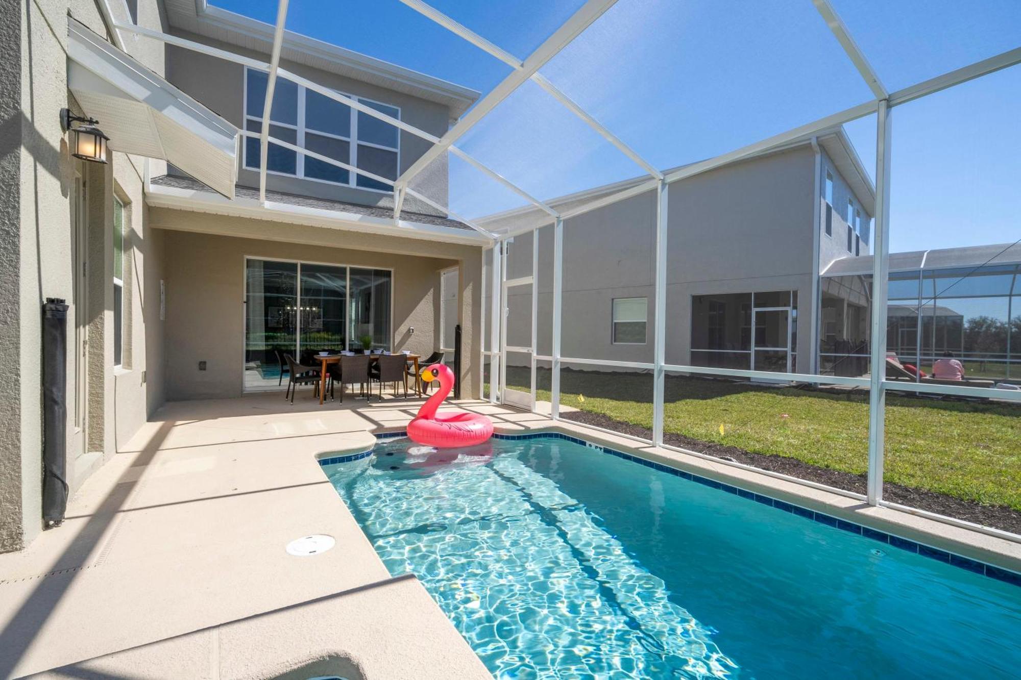 Stunning 5Bd W Pool Close To Disney At Champions Gate 8956 キシミー エクステリア 写真