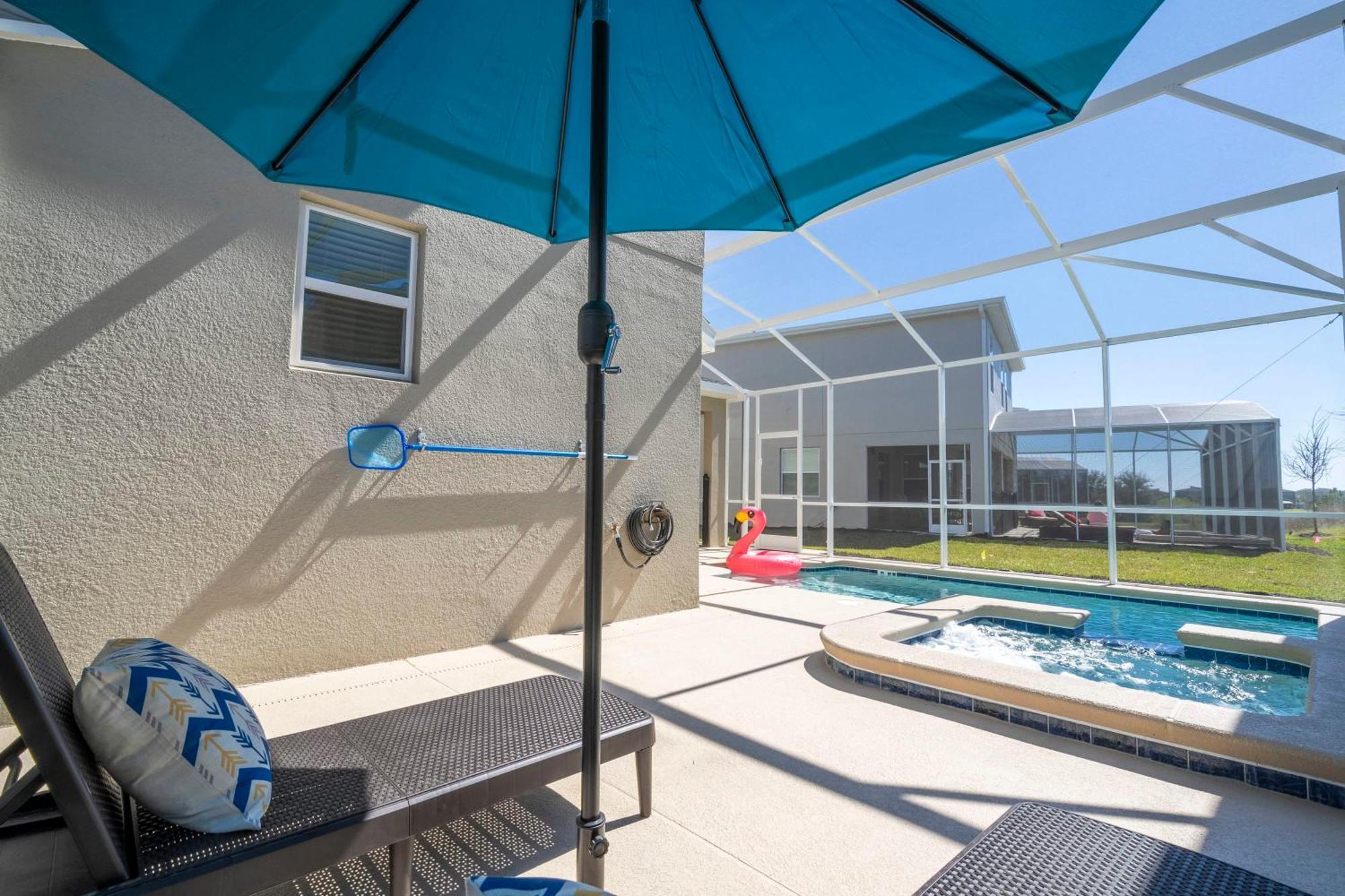 Stunning 5Bd W Pool Close To Disney At Champions Gate 8956 キシミー エクステリア 写真